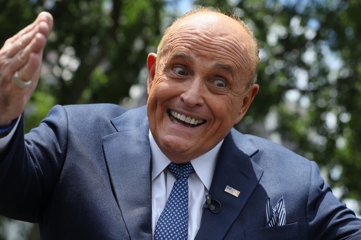 Former New York City Mayor Rudy Giuliani.