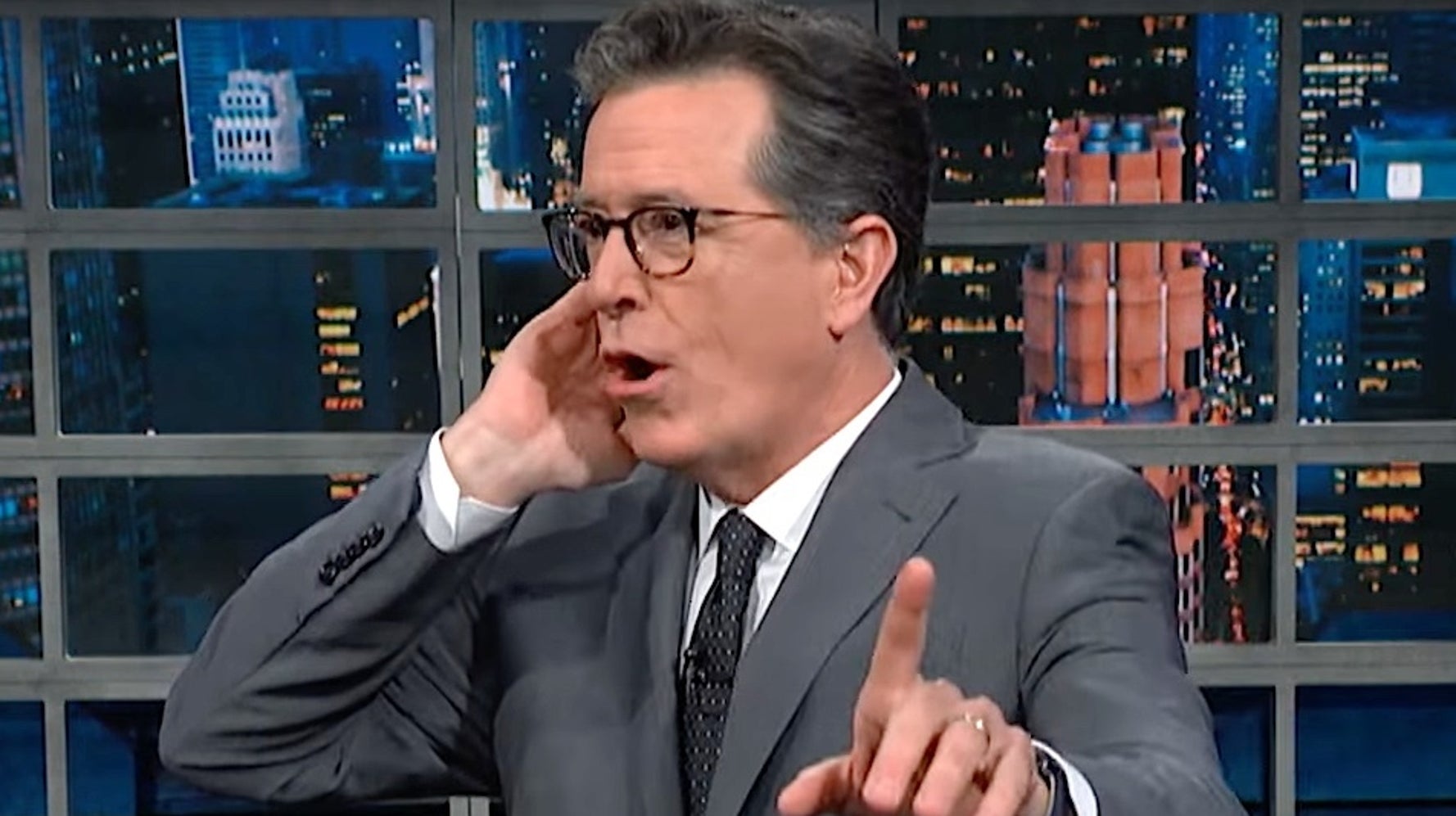 Stephen Colbert Does Double Duty In Pun-Filled Scoop On Presidential ...
