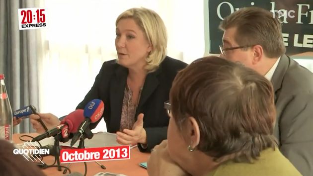 Les retraités rencontrés par Marine Le Pen en 2013 dans l'Oise étaient en fait des...