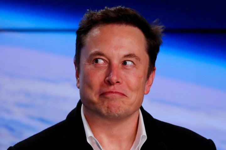 El empresario Elon Musk, en una rueda de prensa tras un lanzamiento de SpaceX.