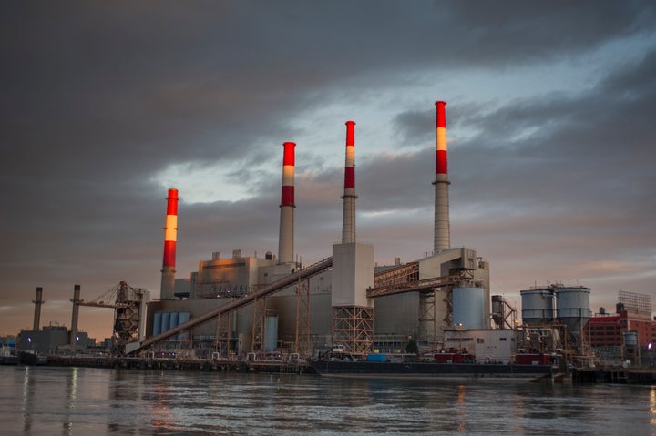 The Ravenswood Generating Station, also known as Big Allis, burns gas and fuel oil to produce electricity for Manhattan. Residents in western Queens, where it's located, breathe more polluted air on average, and the area near the plant is known as "Asthma Alley" due to the high rates of breathing problems. 