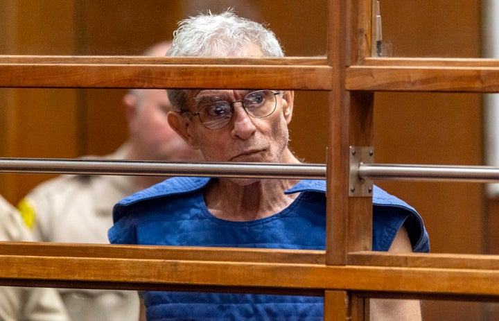 FILE - In this Sept. 19, 2019 photo, Ed Buck appears in Los Angeles Superior Court in Los Angeles. A federal judge on Thursday sentenced him to 30 years in <a href="https://www.huffpost.com/news/topic/prison" target="_blank" role="link" class=" js-entry-link cet-internal-link" data-vars-item-name="prison" data-vars-item-type="text" data-vars-unit-name="62588bbfe4b066ecde11a5a9" data-vars-unit-type="buzz_body" data-vars-target-content-id="https://www.huffpost.com/news/topic/prison" data-vars-target-content-type="feed" data-vars-type="web_internal_link" data-vars-subunit-name="article_body" data-vars-subunit-type="component" data-vars-position-in-subunit="0">prison</a> in the deaths of Gemmel Moore and Timothy Dean. (AP Photo/Damian Dovarganes, File)