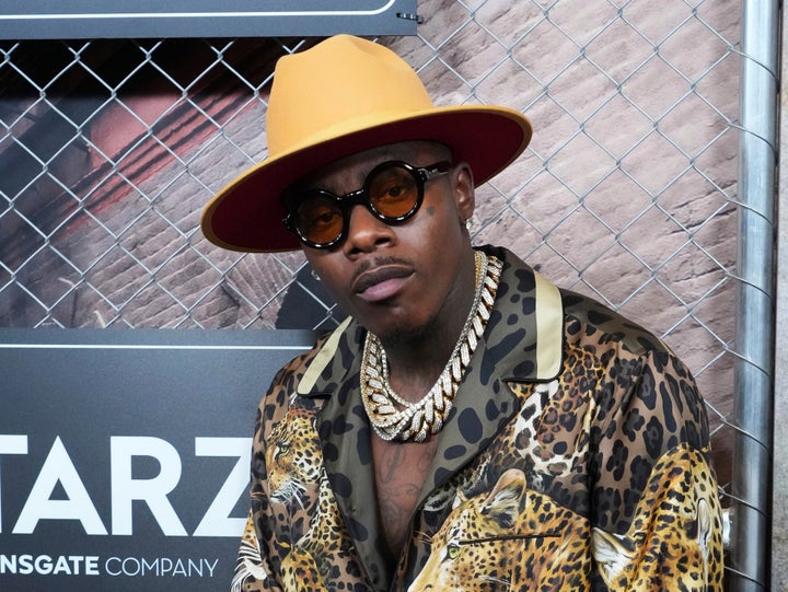 A person was shot and wounded outside the North Carolina home of rapper DaBaby, authorities said Thursday, but it was unclear if he himself was involved or hurt. (Photo by Charles Sykes/Invision/AP, File)