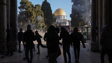 Clashes Erupt Between Israeli Police, Palestinians At Al-Aqsa Mosque Clashes Erupt Between Israeli Police, Palestinians At Al-Aqsa Mosque