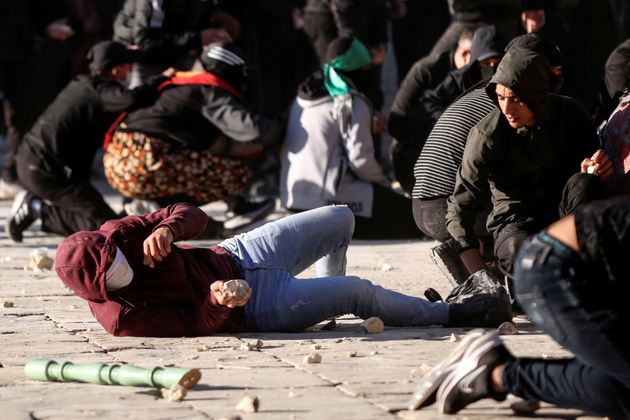 Des heurts sur l'Esplanade des Mosquées en Israël font une centaine de blessés ( REUTERS/Ammar