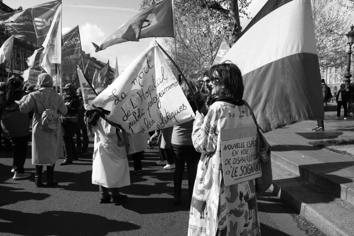 Manifestation à Paris du 7 avril 2022
