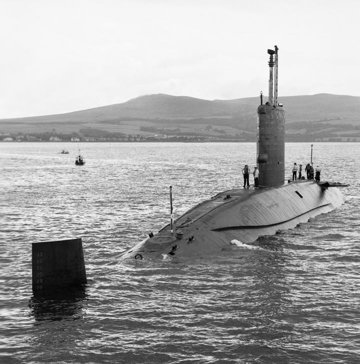 Το βρετανικό υποβρύχιο HMS Conqueror.