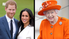  Harry & Meghan Reunite With The Queen
