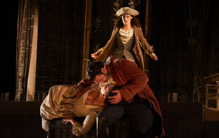 Escena de Don Giovanni.