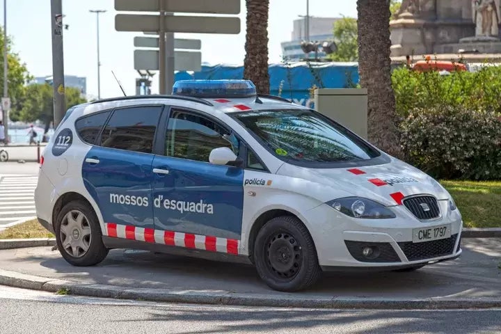 Coche de los Mossos d'Esquadra.