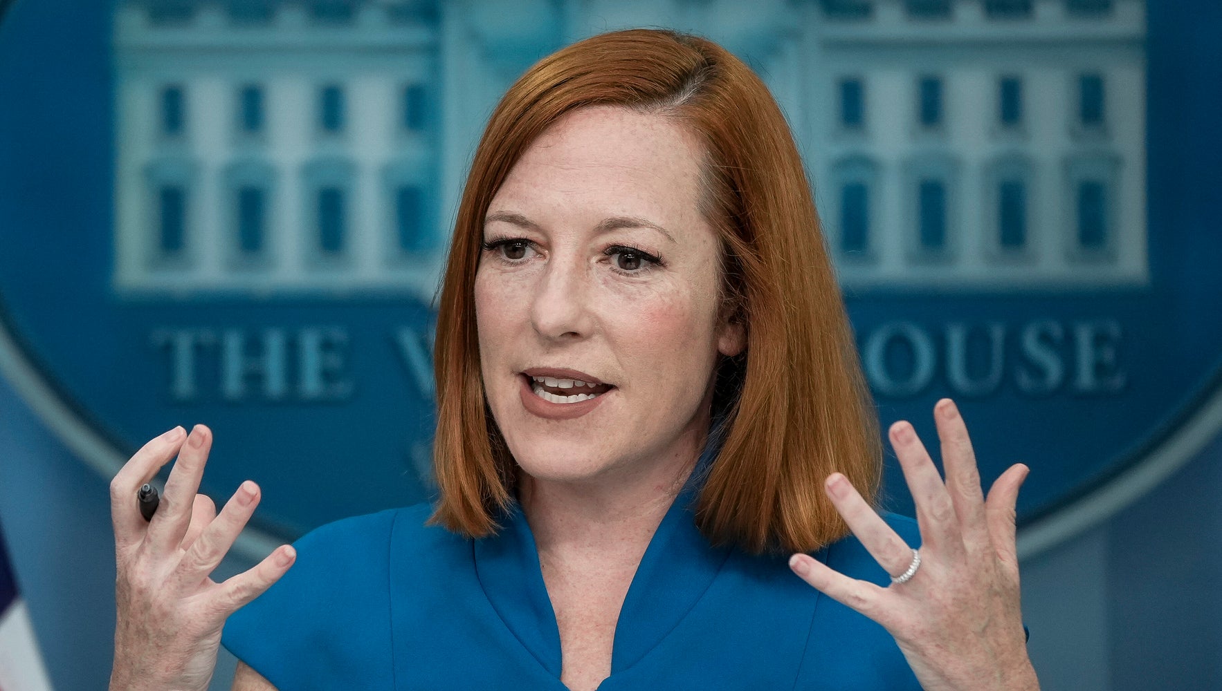 Jen Psaki Has Perfect Response When Asked If Peter Doocy Is Really A 'Stupid Son Of A B***h'