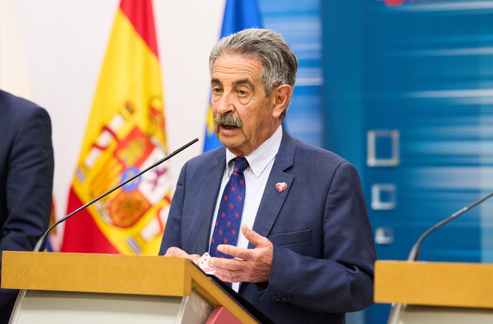 El presidente de Cantabria, Miguel Ángel Revilla.