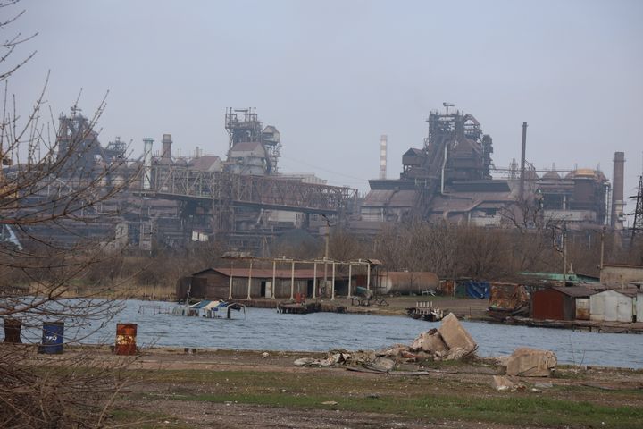 Το εργοστάσιο Azovstal όπου έχουν οχυρωθεί οι τελευταίοι μαχητές της Μαριούπολης