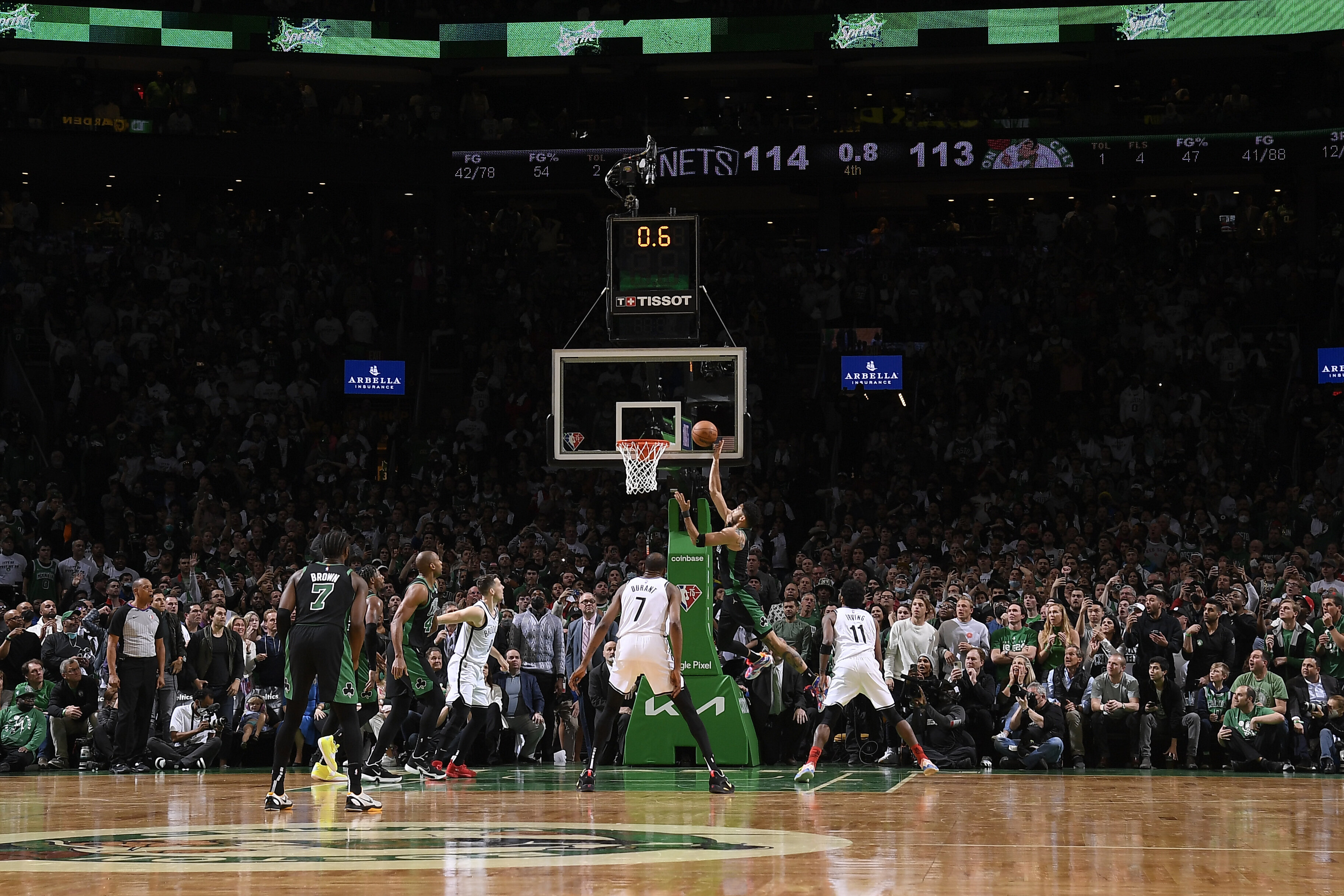 Tatum's Layup At Buzzer Gives Celtics 115-114 Win Over Nets | HuffPost