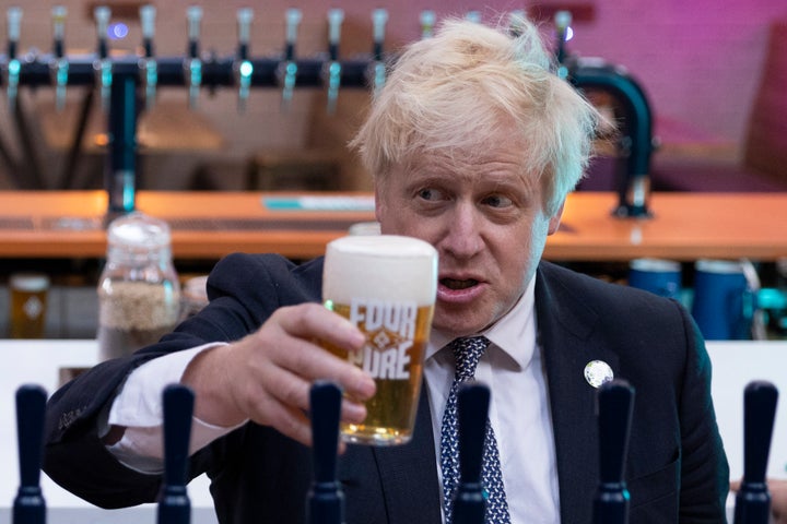 British Prime Minister Boris Johnson