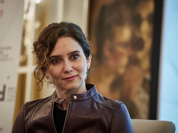 Isabel Díaz Ayuso, presidenta de la Comunidad de Madrid.