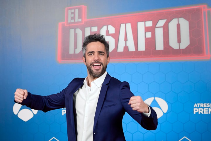 Roberto Leal en la presentación del concurso 'El Desafio' que presenta en Antena 3.