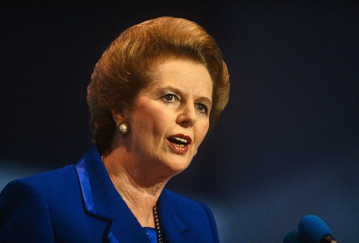 Margaret Thatcher.