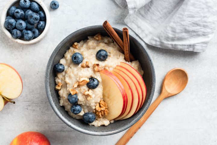 Whether you get it at Starbucks or Panera, oatmeal is a great item to order that you can customize to suit your health needs.