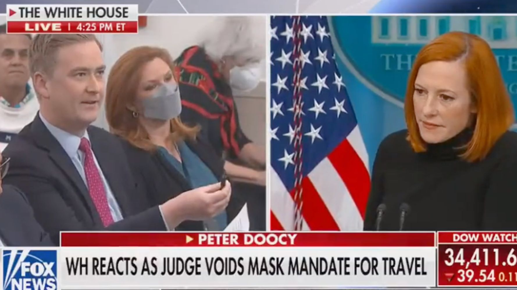 Jen Psaki Ribs Fox’s Peter Doocy: You’re No Doc And Don’t Even (Usually) Play One On TV