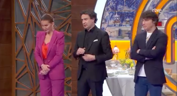 El jurado de 'MasterChef'.