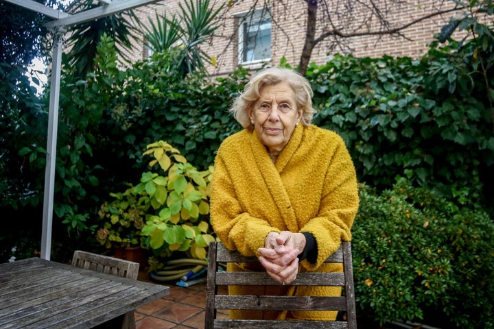 La exalcaldesa de Madrid, Manuela Carmena.