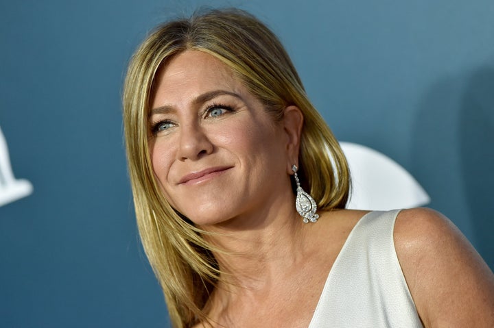 Jennifer Aniston en los premios SAG en enero de 2020.