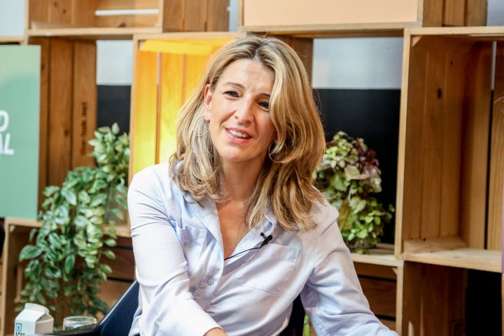 La vicepresidenta segunda del Gobierno, Yolanda Díaz.