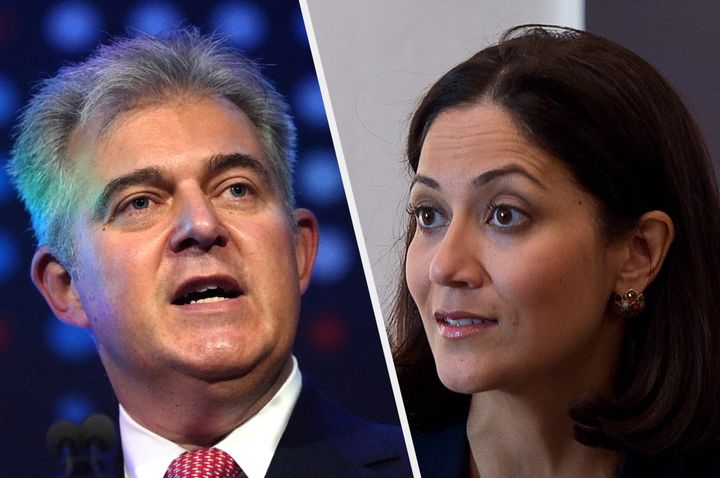 Brandon Lewis and Mishal Husain went head to head on the Today programme on Tuesday