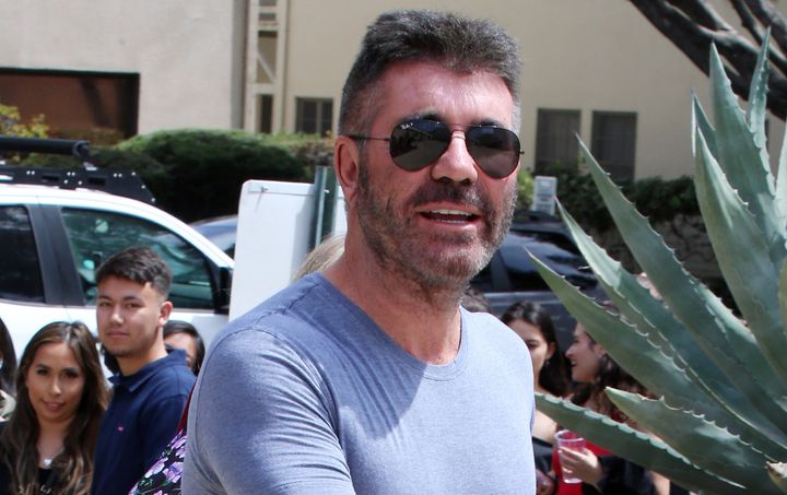Simon Cowell in LA earlier this month
