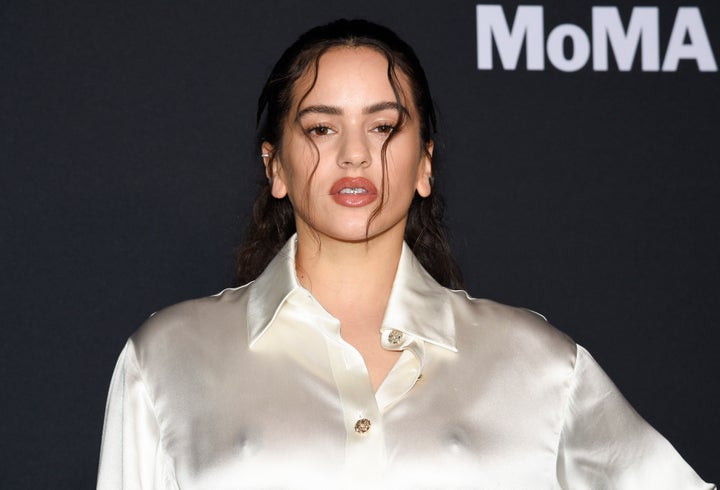 La cantante Rosalía, fotografiada en un evento en el MoMA en diciembre de 2021.