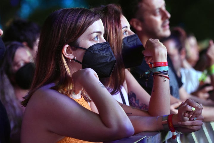 Concierto de Vetusta Morla en Barcelona, en 2021.