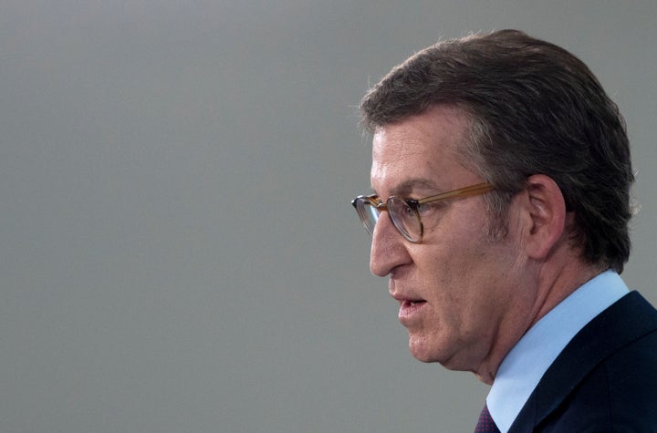Alberto Núñez Feijóo, presidente del PP.