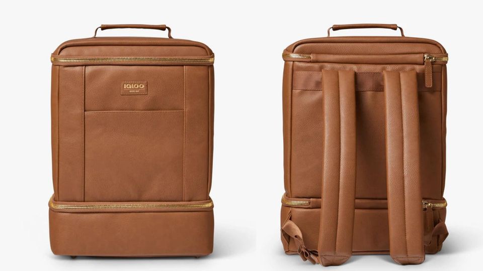 Igloo Luxe™ Mini Convertible Backpack, Cognac