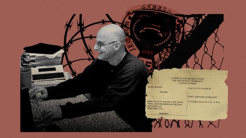 Prominent prison legal advocate Mark Wilson was freed after 37 years in prison.