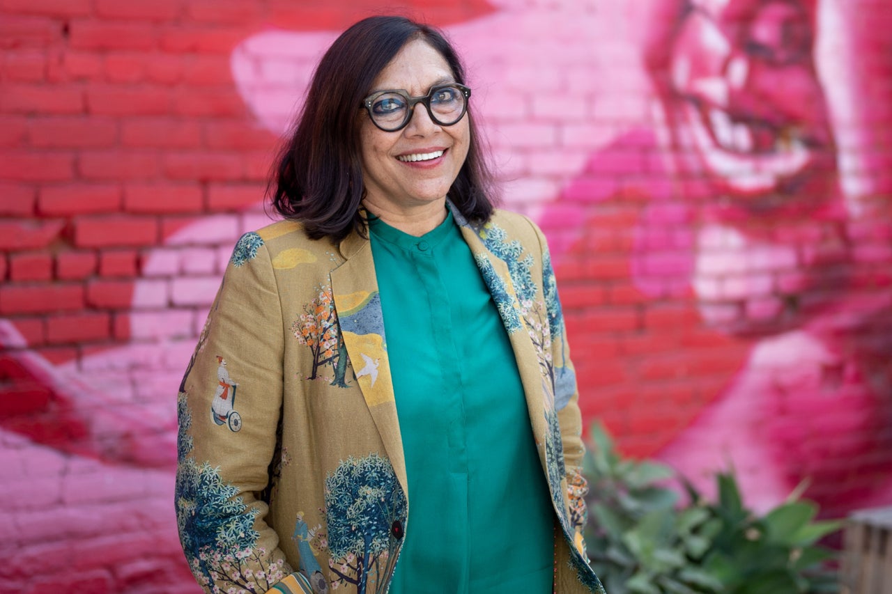 Mira Nair attends "A Landmark Anniversary Celebration of Two Classic Films By Award-Winning Filmmaker Mira Nair" at Array HQ on Oct. 31, 2021, in Los Angeles.