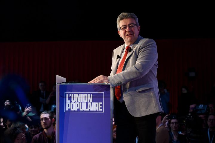 El candidato de Francia Insumisa, Jean-Luc Mélenchon.