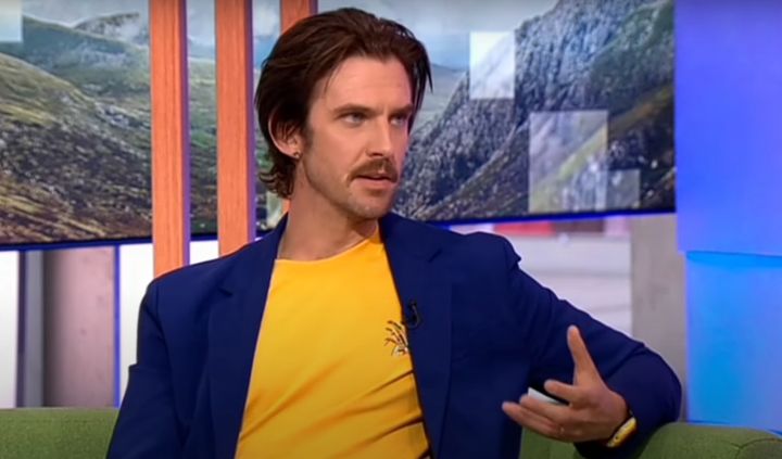 Dan Stevens appearing on The One Show