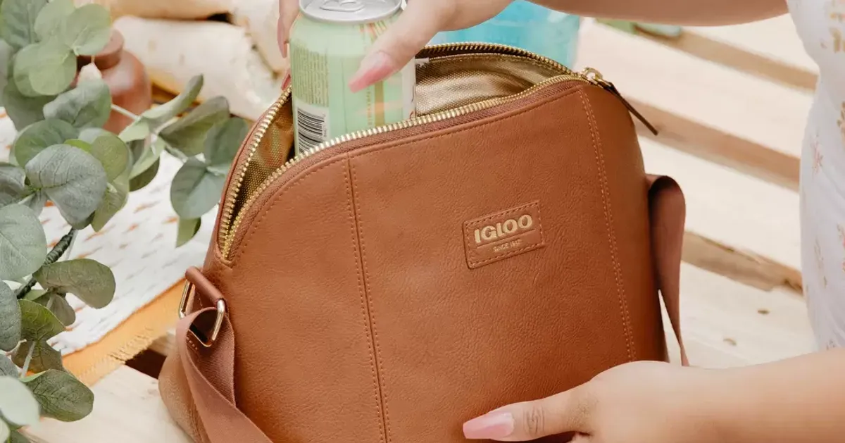 Leather Igloo Coolers And Lunch Boxes You'll Want To Show Off