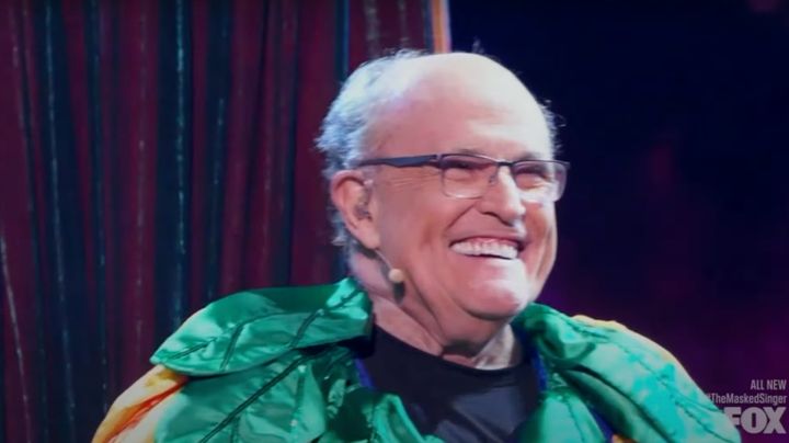 Rudy Giuliani was unmasked on The Masked Singer