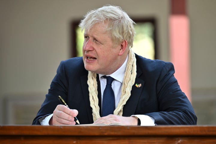 El primer ministro británico, Boris Johnson