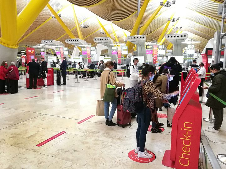 Imagen de archivo del aeropuerto Madrid-Barajas en noviembre de 2021.