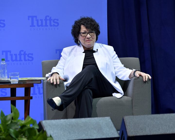 Supreme Court Justice Sonia Sotomayor, seen here in September 2019, wrote the only dissenting opinion in United States v. Vaello-Madero. 