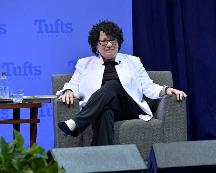 Supreme Court Justice Sonia Sotomayor, seen here in September 2019, wrote the only dissenting opinion in United States v. Vaello-Madero.