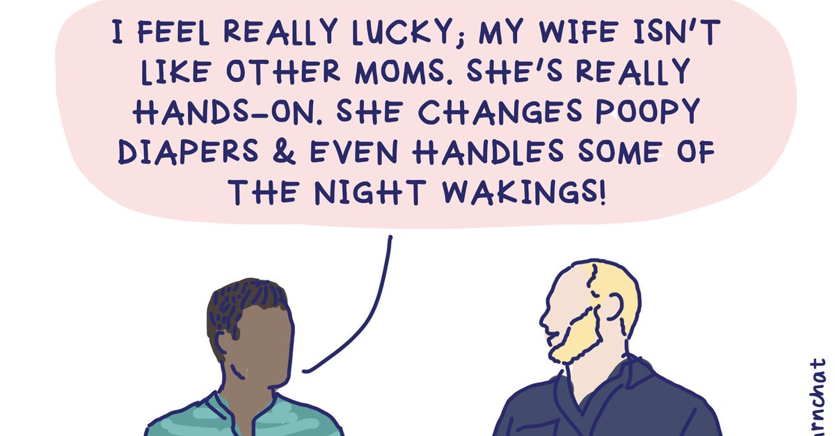 These Comics Flip The Script On Common Parenting Double Standards