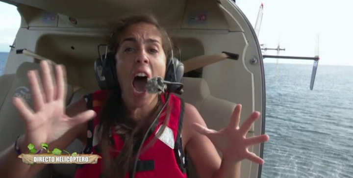 Anabel Pantoja, en 'Supervivientes'.