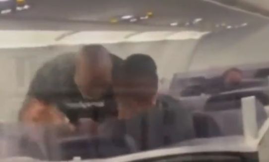 Mike Tyson filmed hitting a passenger in