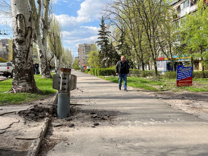 Ρουμπίζνε στο Λουχάνσκ της Αν.Ουκρανίας (21 Απριλίου 2022)