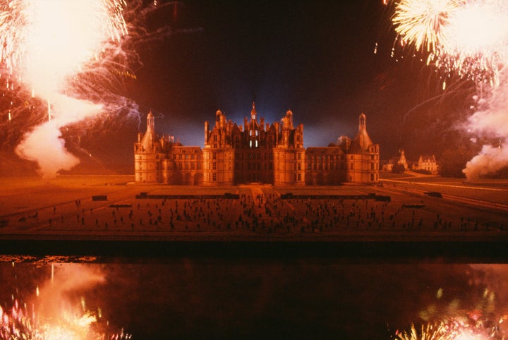 Πυροτεχνήματα φωτίζουν το Chateau de Chambord, Γαλλία (Photo by Thierry PRAT/Sygma via Getty Images)