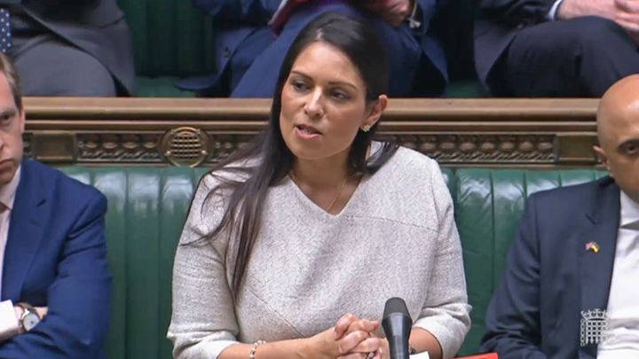 Home Secretary Priti Patel said the Rwanda plan “deals a major blow to people smugglers and their evil trade in human cargo”.